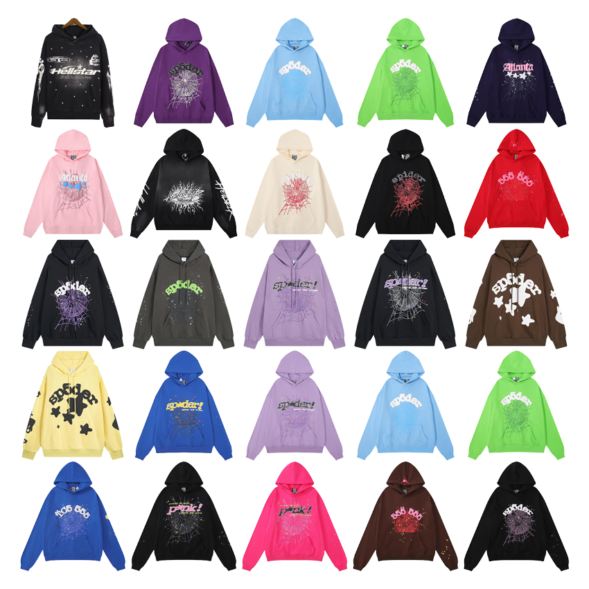 Spider Hoodie Sweatshirt in Multiple Colors