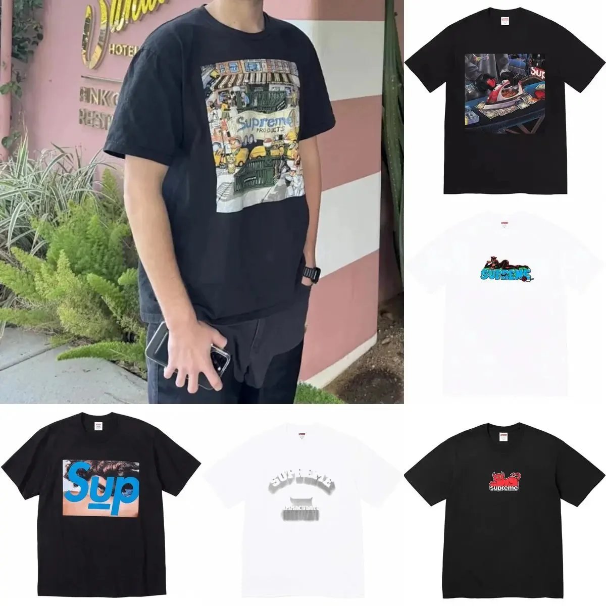 Supreme Black T-Shir