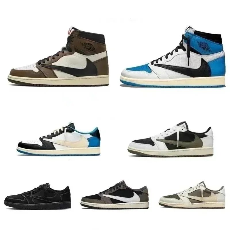 Nike Air Jordan 1 High and Low Sneakers in Various Colorways