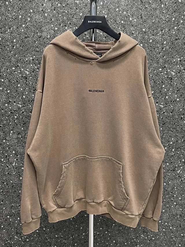 Balenciaga Beige Hoodie