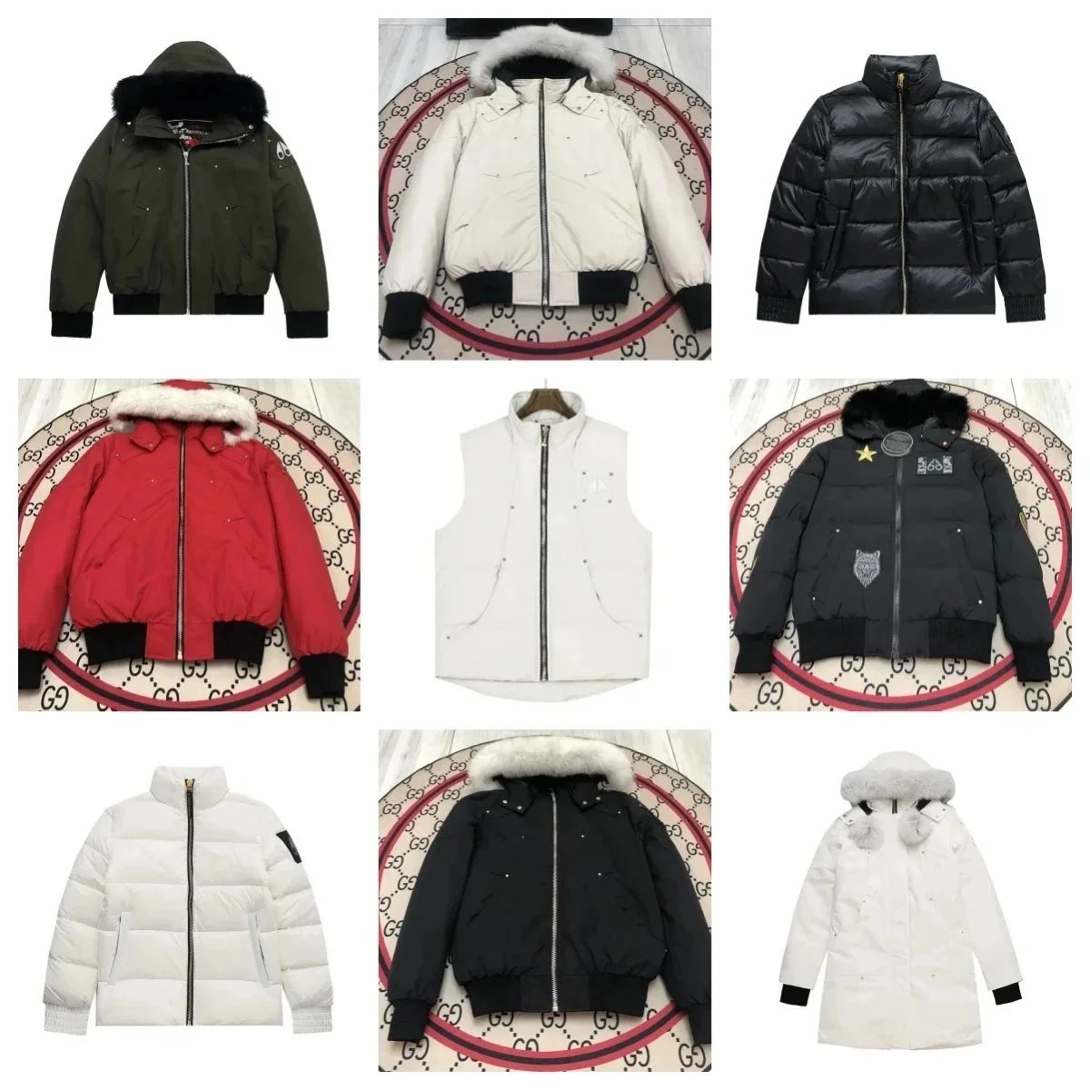 Various Winter Jacke