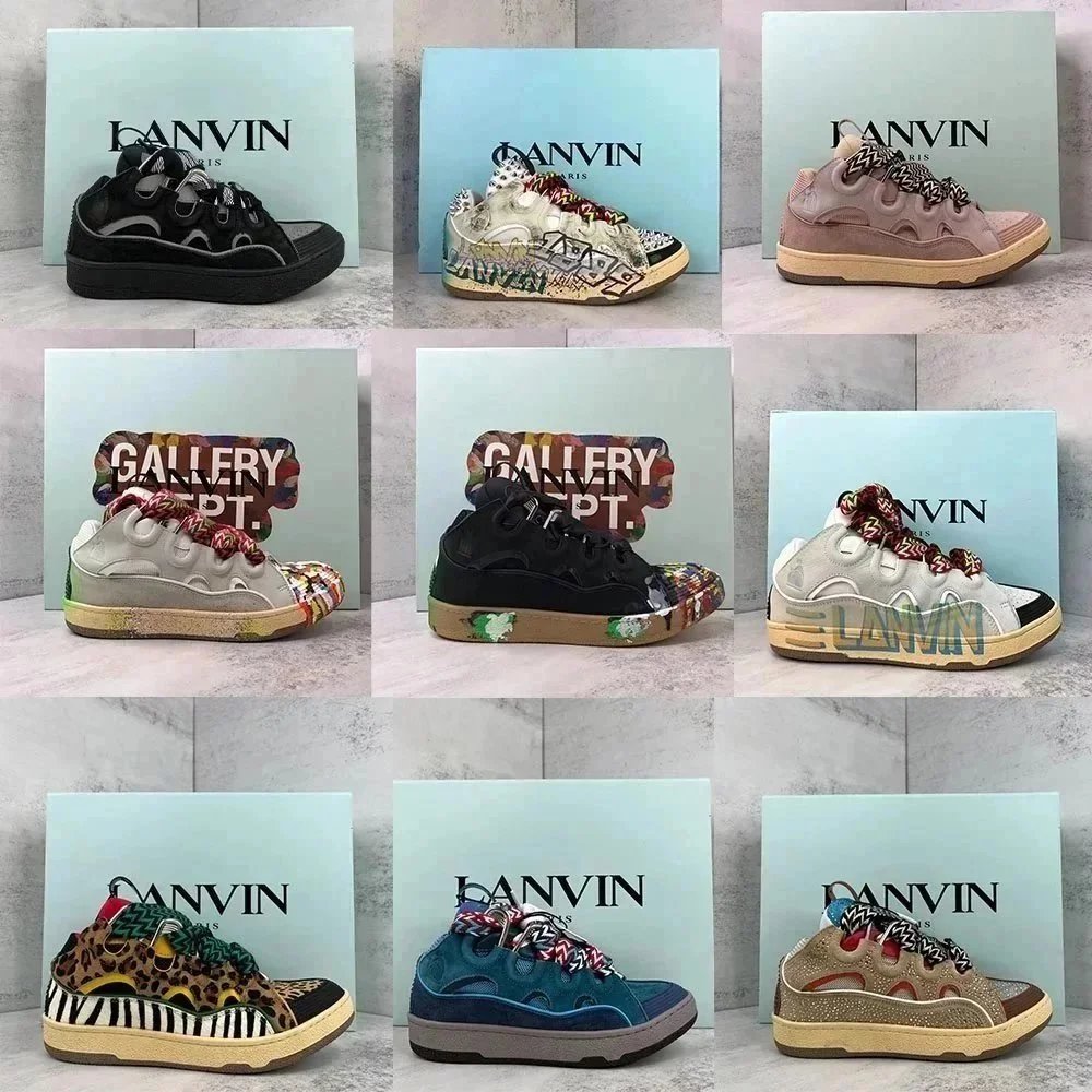 Lanvin Multi-Color Sneakers