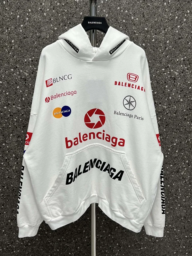 Balenciaga White Hoo