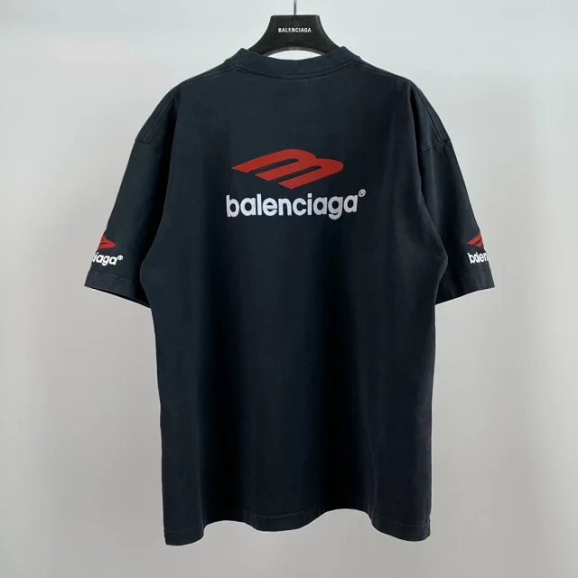 Balenciaga Black Short Sleeve T-Shirt