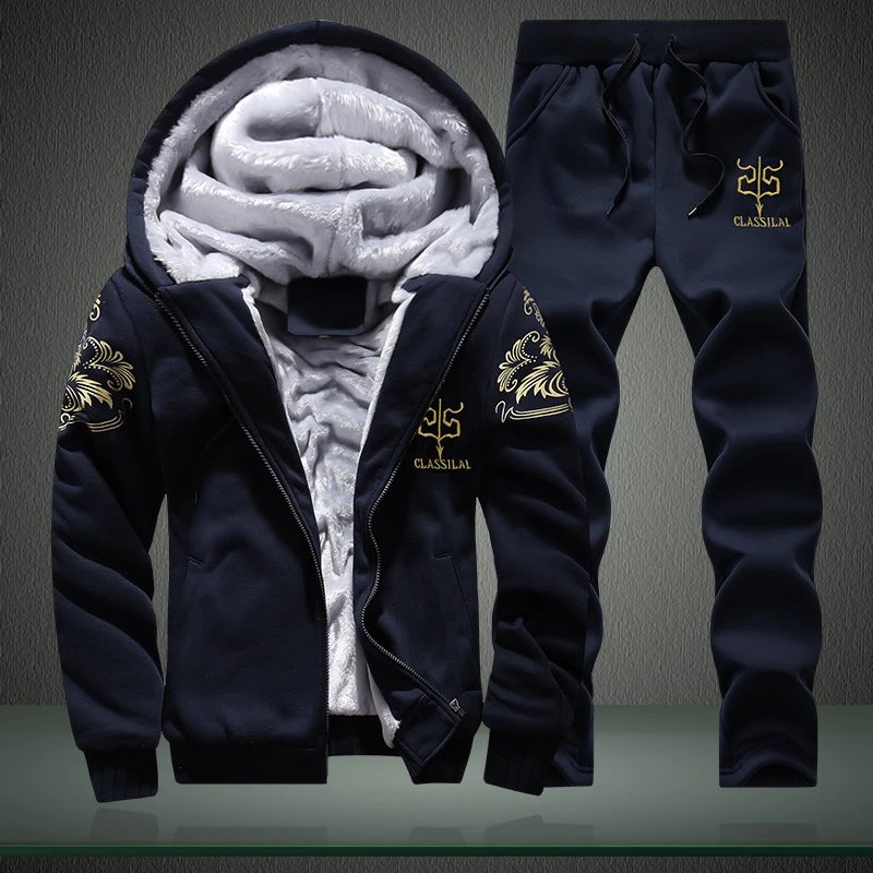 Classilal Navy Fleec
