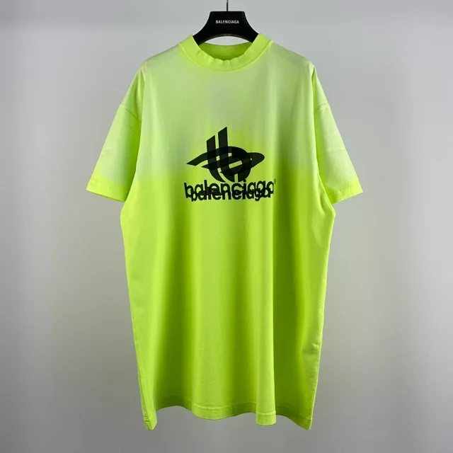 Balenciaga Neon Yellow Oversized T-Shirt
