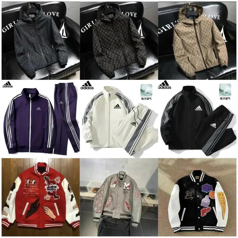 Adidas Purple Track Jacket and Pants Set