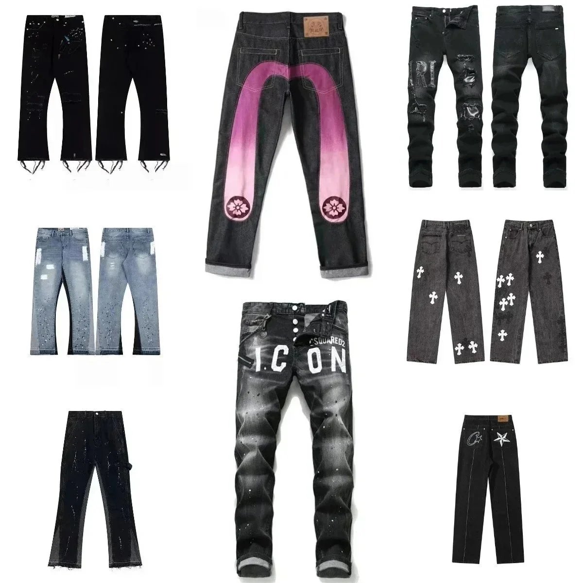 DSQUARED2 Icon Black Denim Jeans