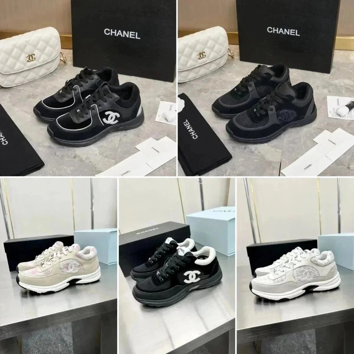 Chanel Black and Whi
