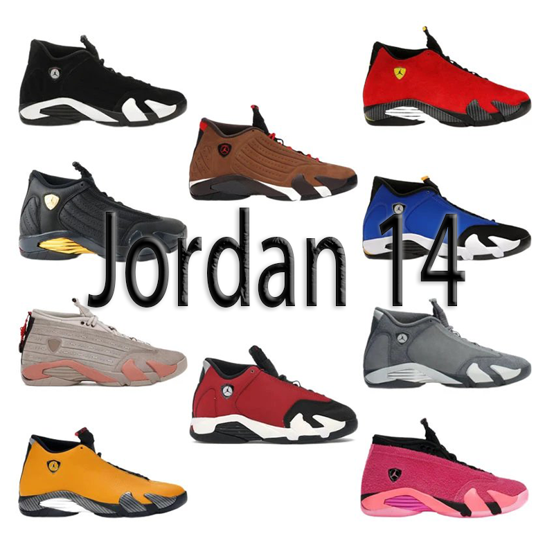 Jordan 14 Sneakers in Various Colors