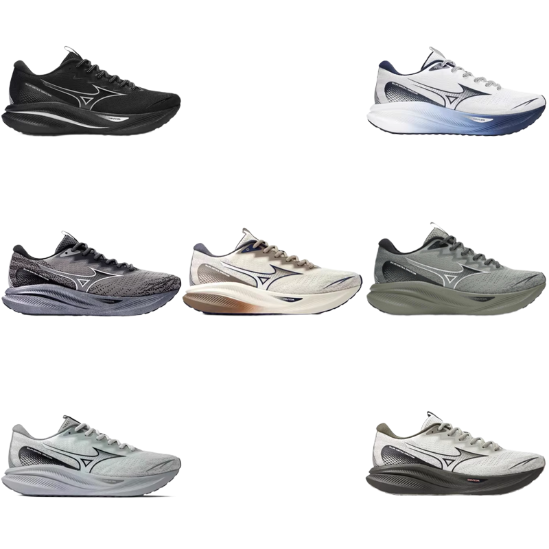 Mizuno Running Shoes in Various Colors and Styles