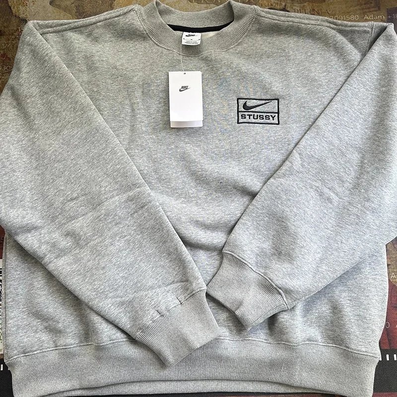 Stussy Nike Grey Cre
