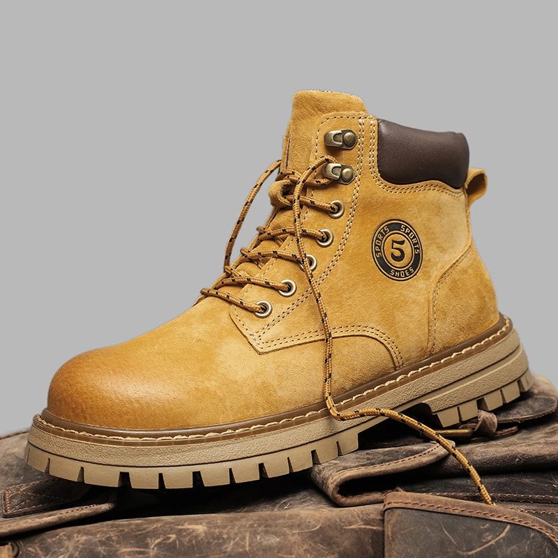 Men's Yellow High-To