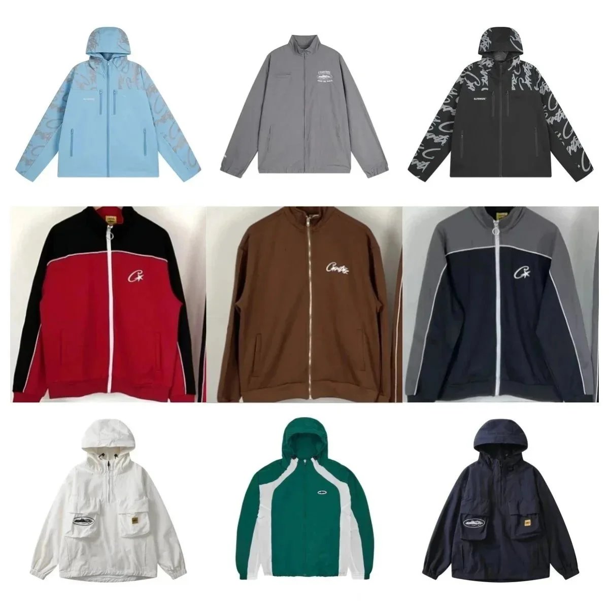 Various Color Zip-Up