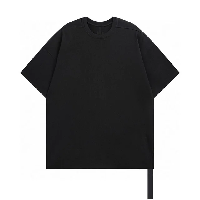 Rick Owens Black Oversized T-Shirt