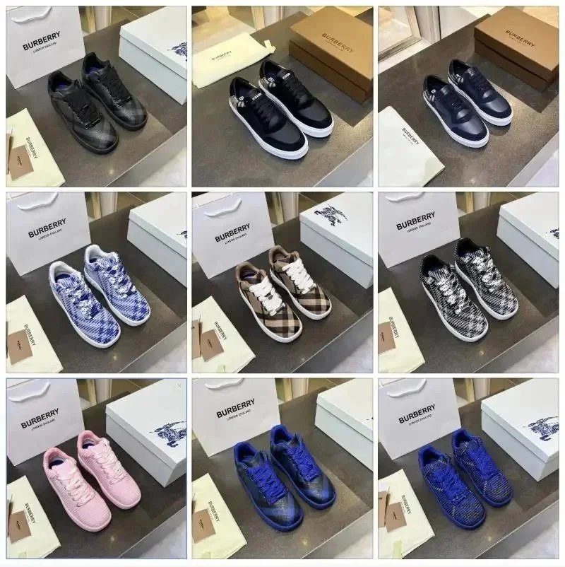 Burberry Black Leath