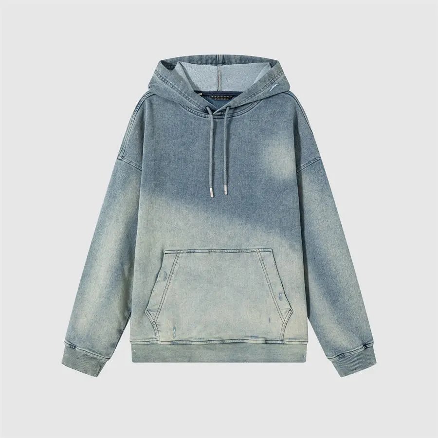 H&M Blue Denim Hoodi