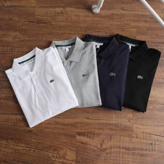 Lacoste White Short Sleeve Polo