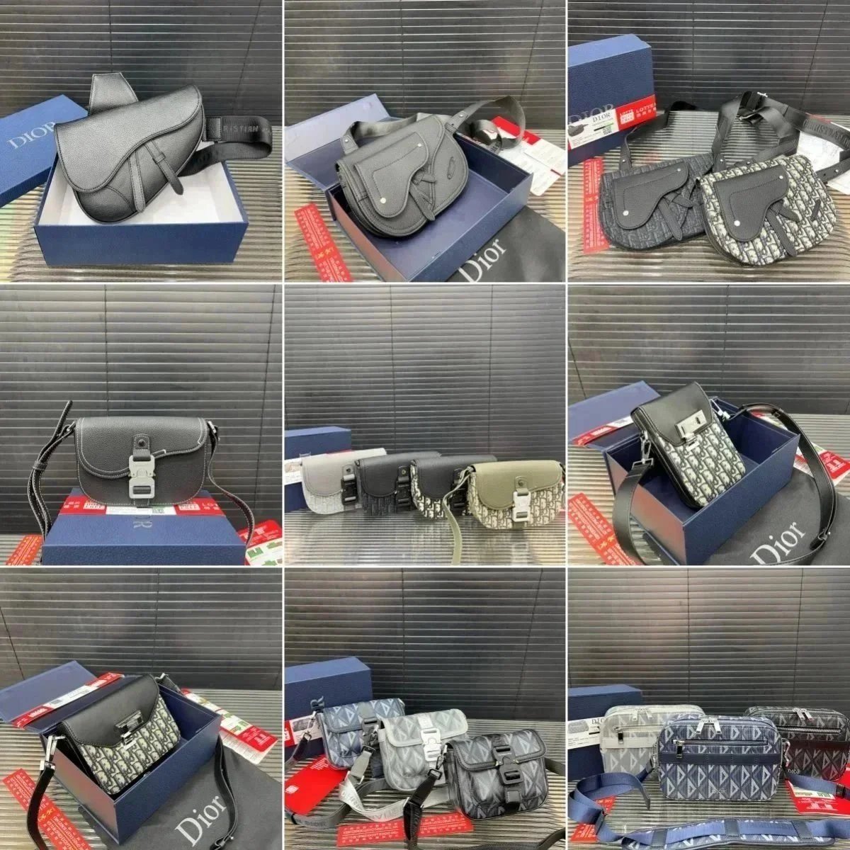 Dior Black Saddle Cr