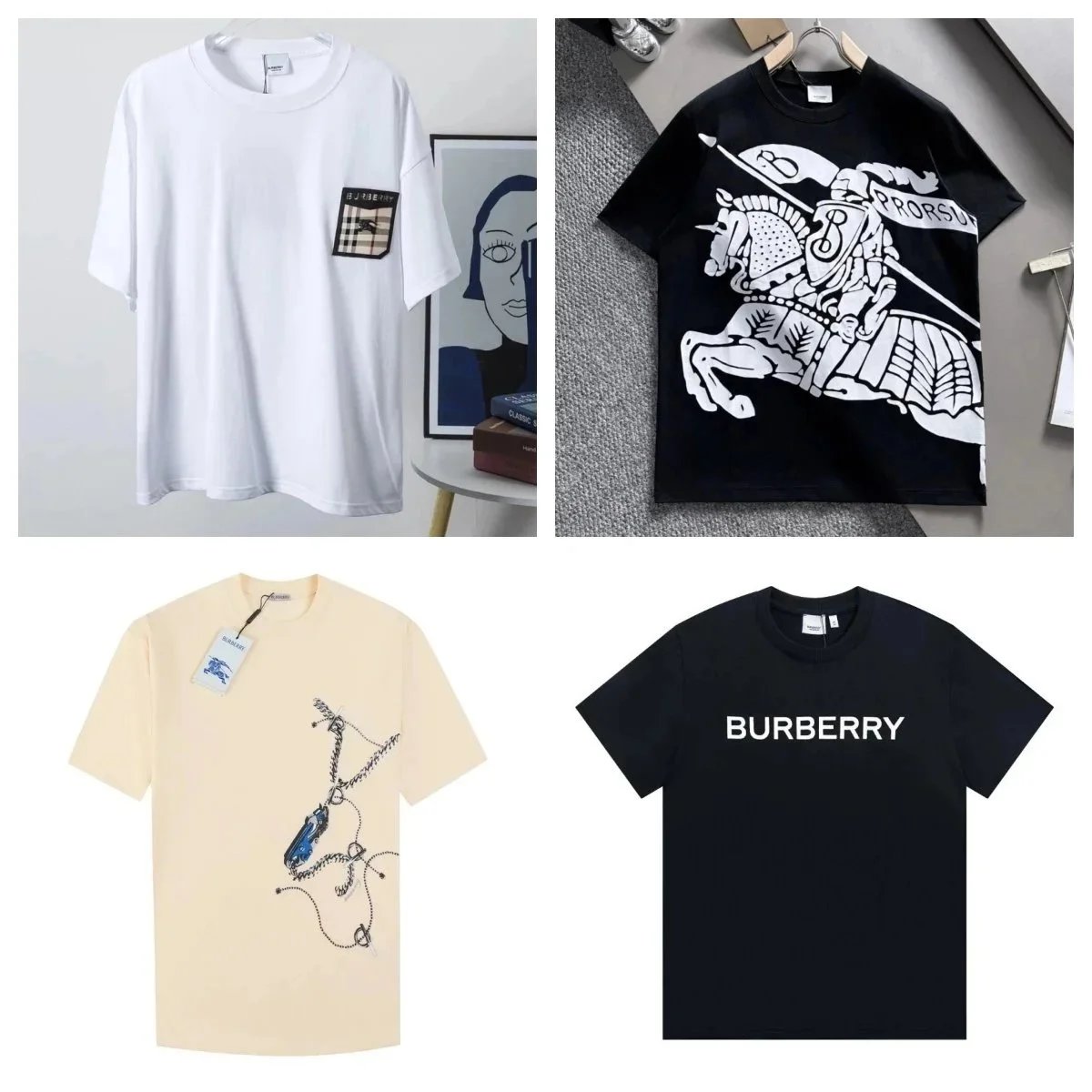 Burberry White Short