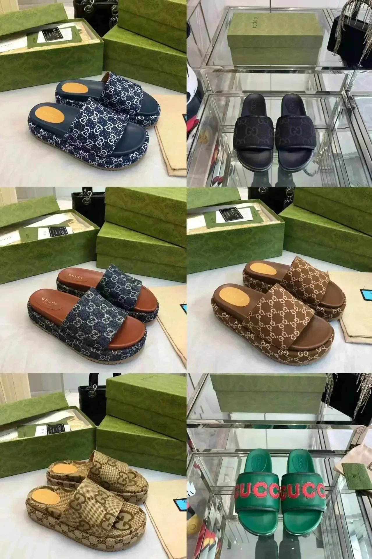 Gucci Platform Slide