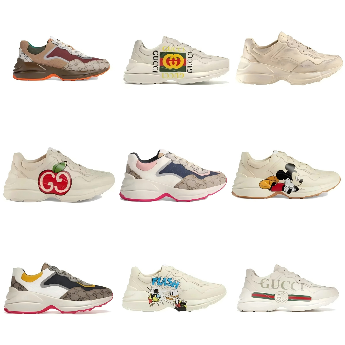 Gucci White Sneakers