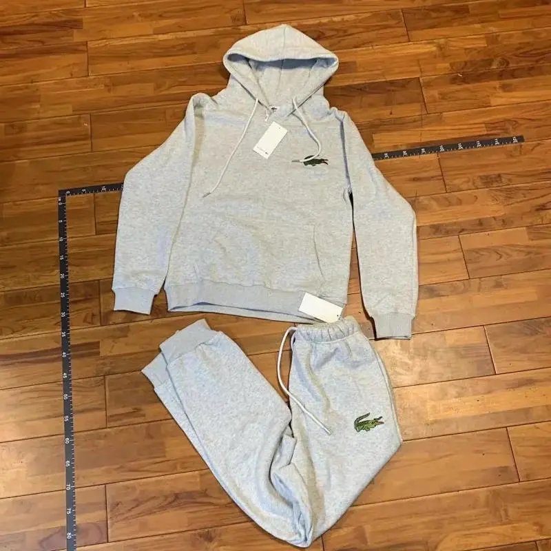 Lacoste Grey Hoodie 