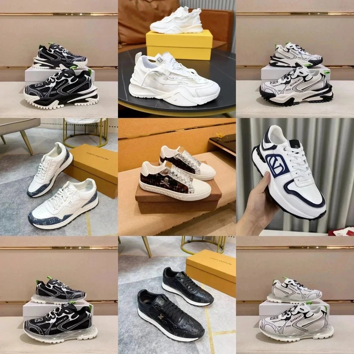 Givenchy Black and W