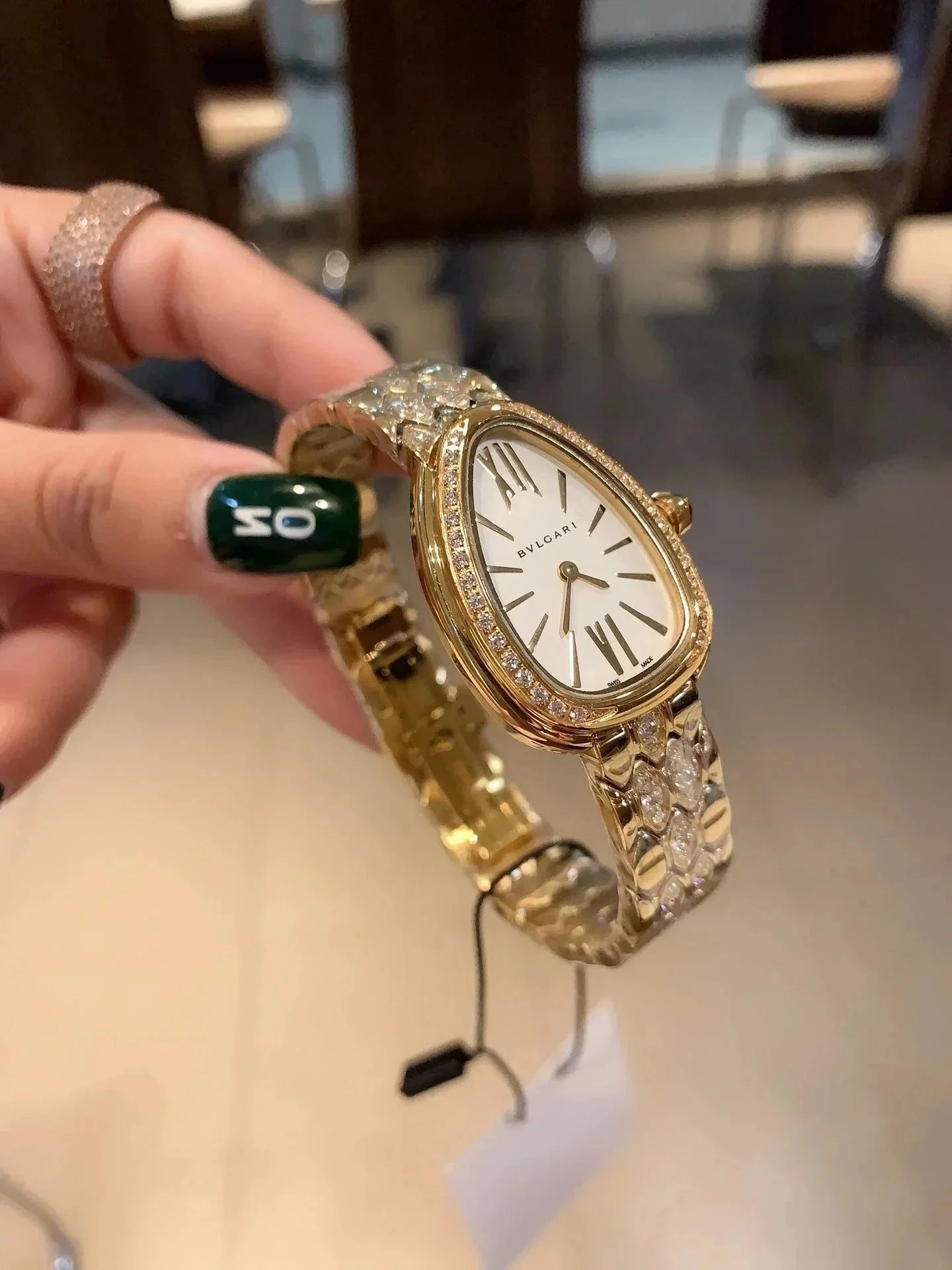 Bvlgari Gold Snake W