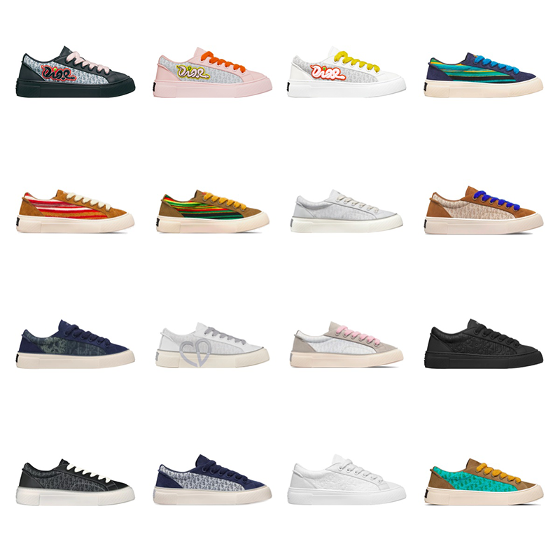 Dior Multi-Color Low Top Sneakers
