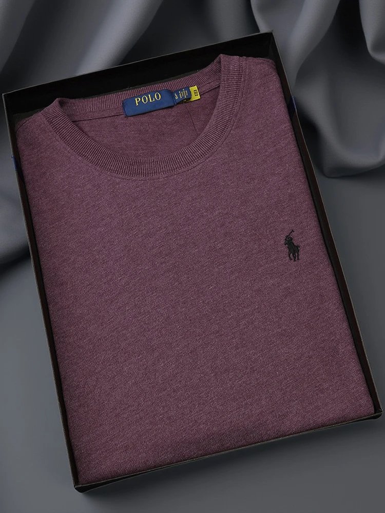 Polo Purple Round Neck Sweater