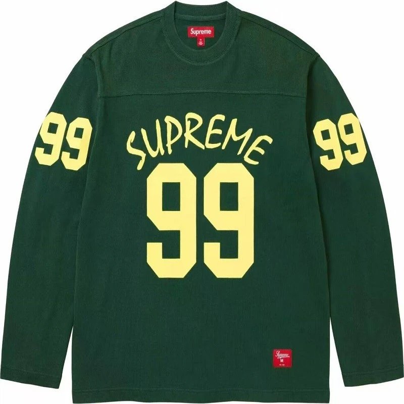 Supreme Green Long Sleeve Tee