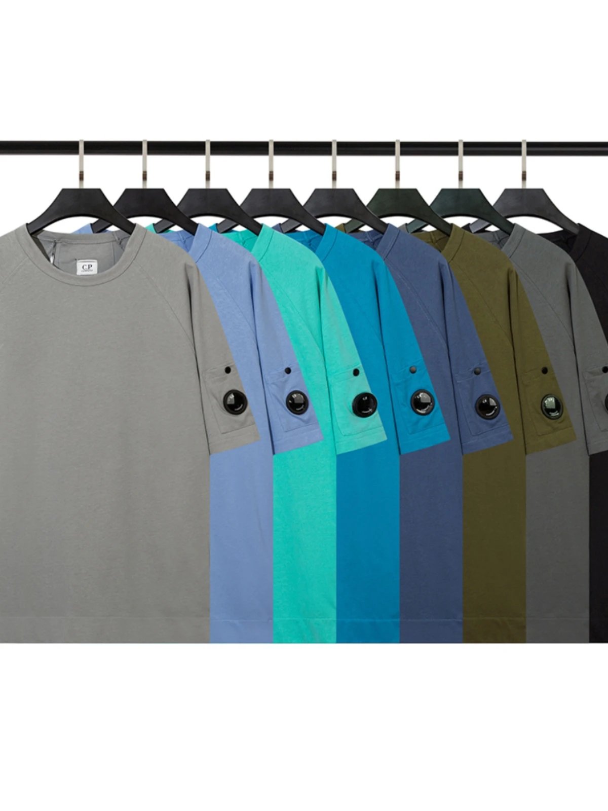 CP Company Grey Short Sleeve T-Shirt