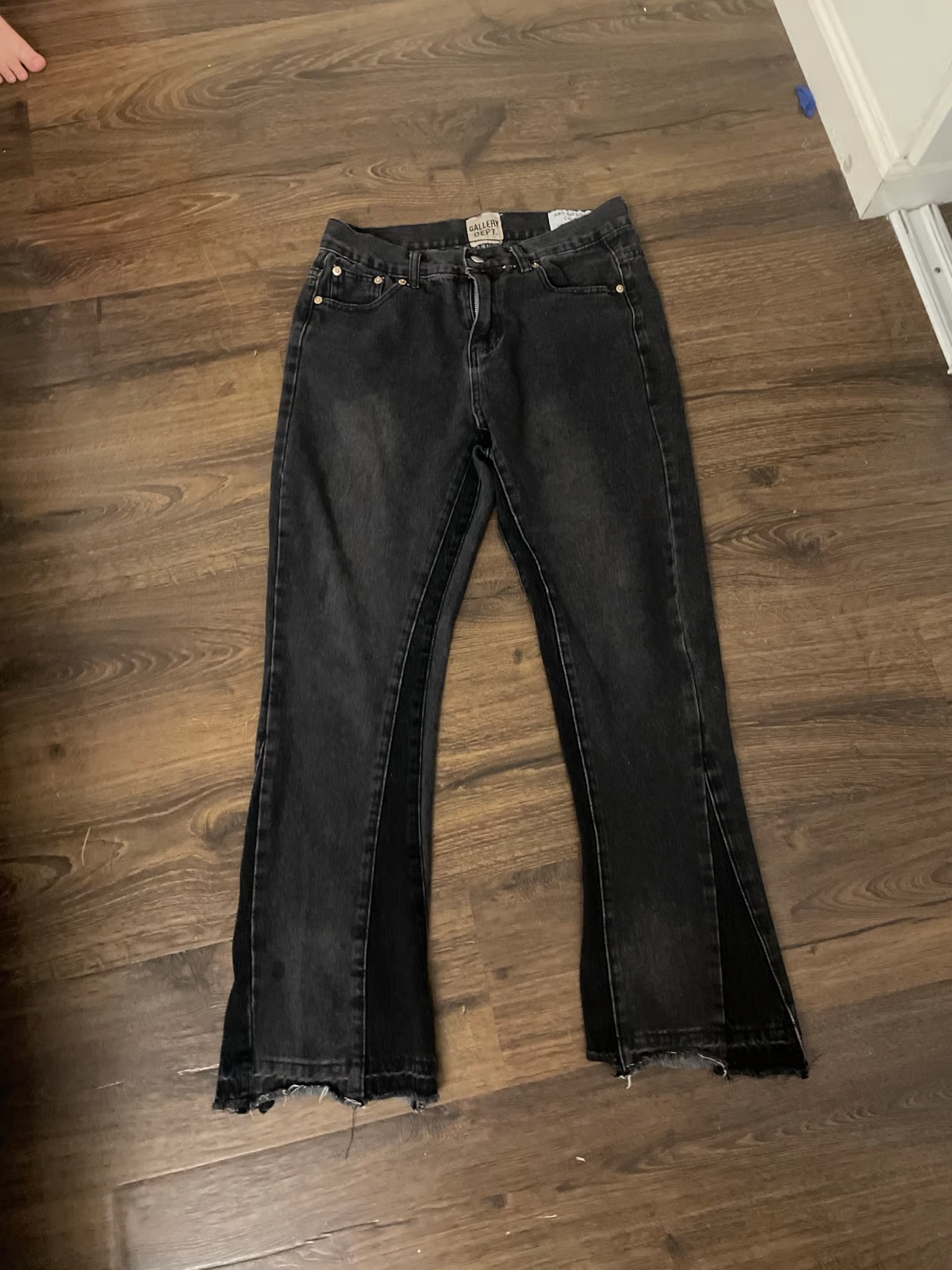 Gallery Dept Black Flare Jeans