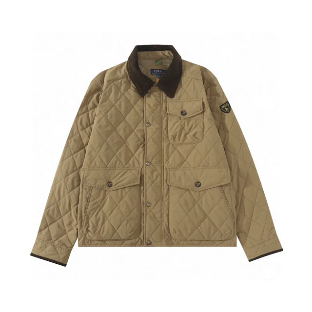 Ralph Lauren Khaki Quilted Jacket