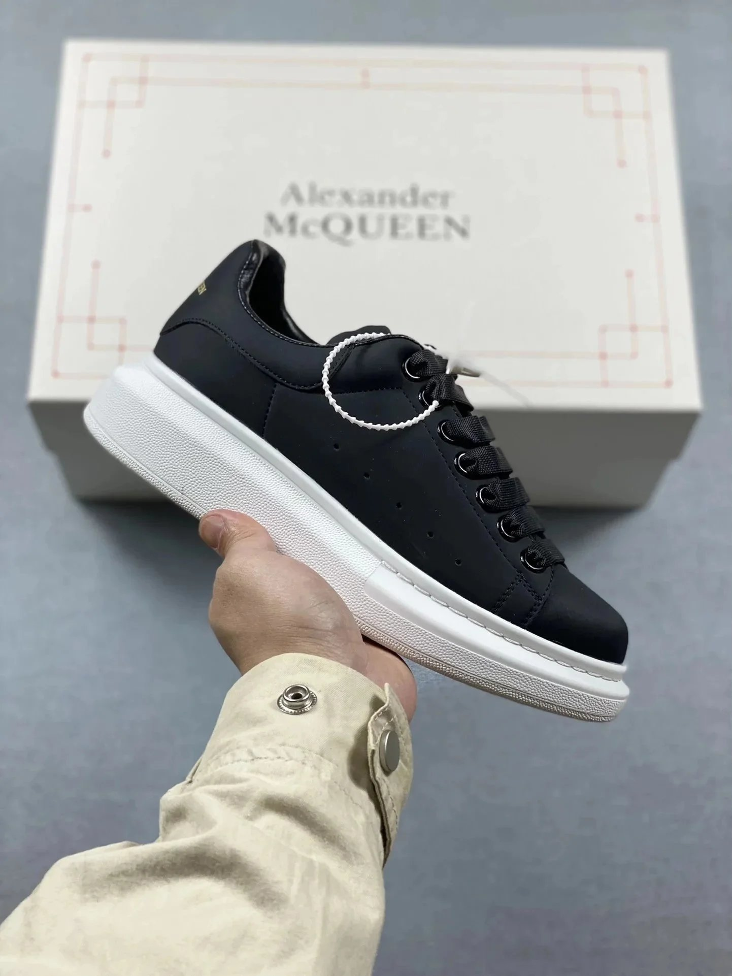 Alexander McQueen Black Sneakers