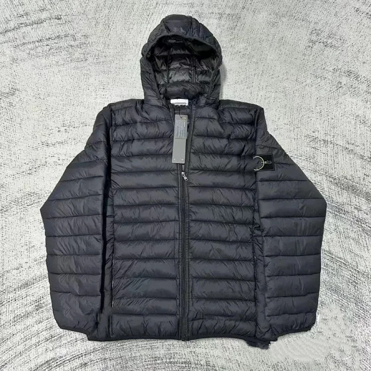 Stone Island Black Puffer Jacket