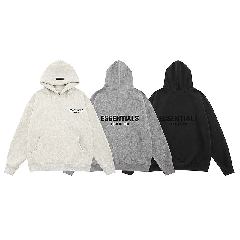 Fear of God Essentials Black Hoodie
