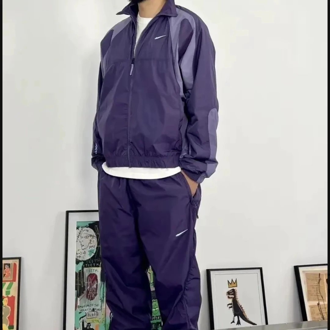 Nike Purple Track Suit